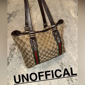 Brown and Green Women's Tote Bag